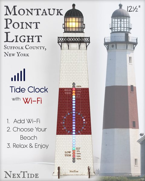 Montauk Point Light 12.5"