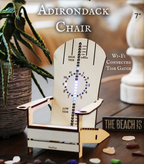 Adirondack Chair 7" White