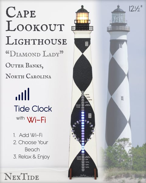 Cape Lookout Lighthouse 12.5"