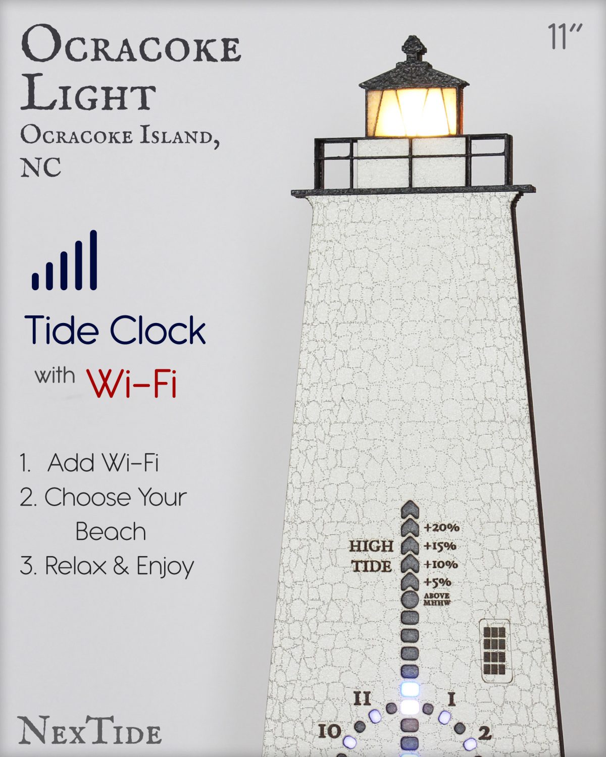 Ocracoke Light 11" - Image 3