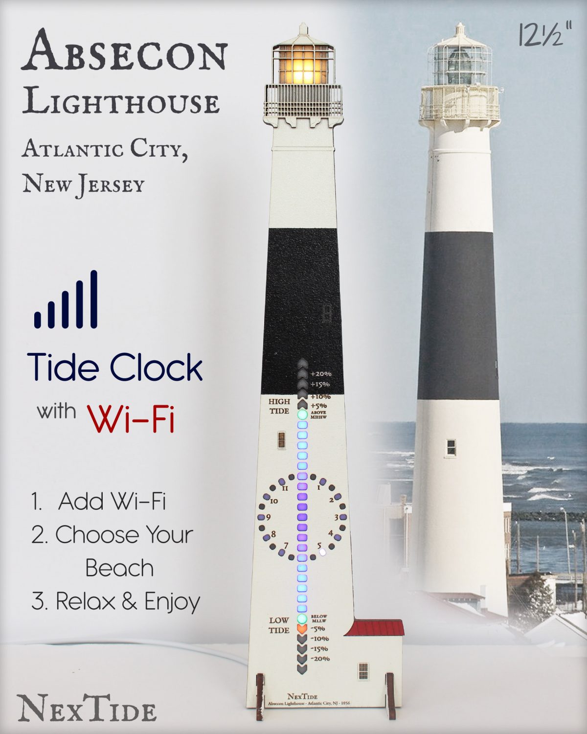 Absecon Lighthouse 12.5"