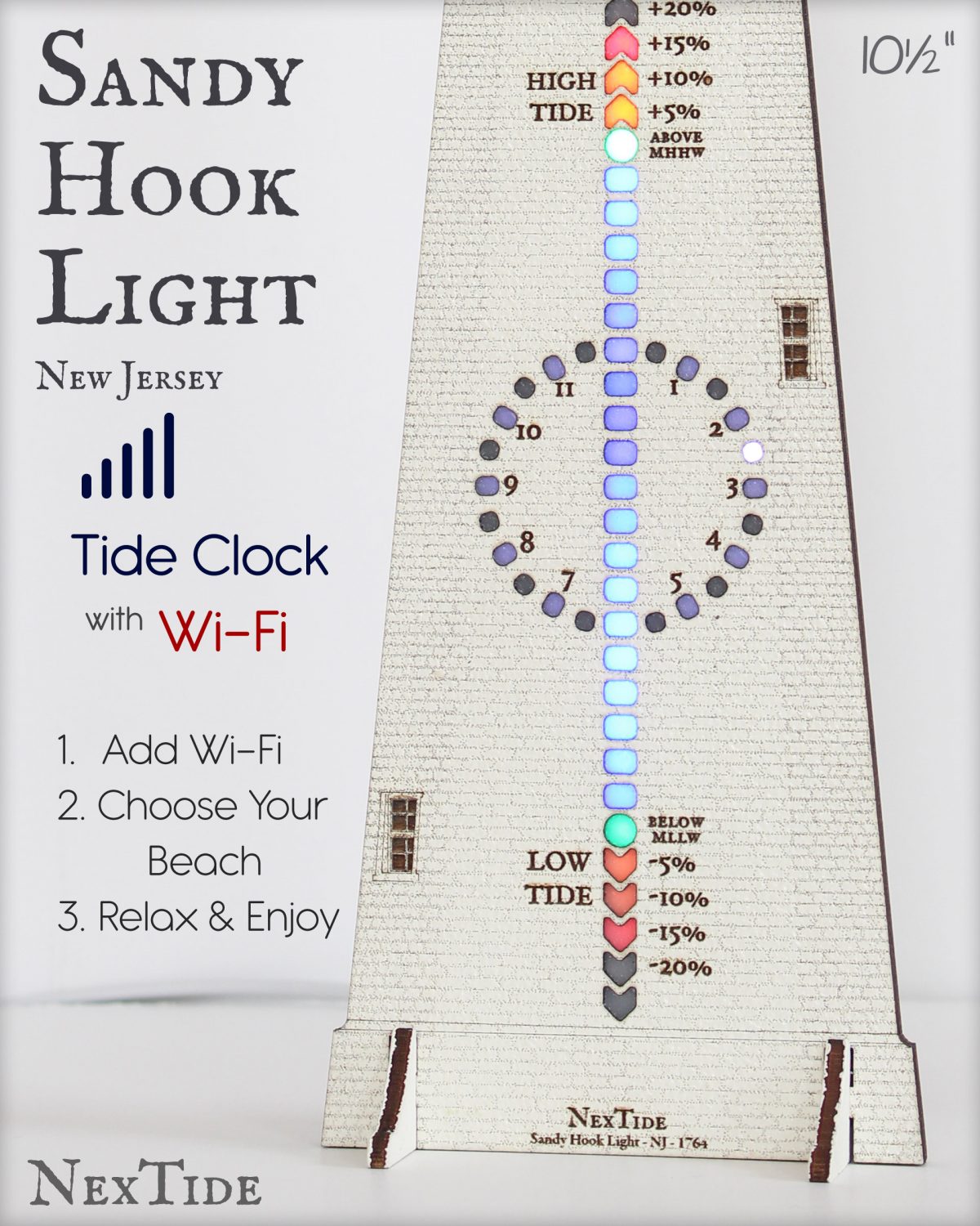 Sandy Hook Light 10.5" - Image 3