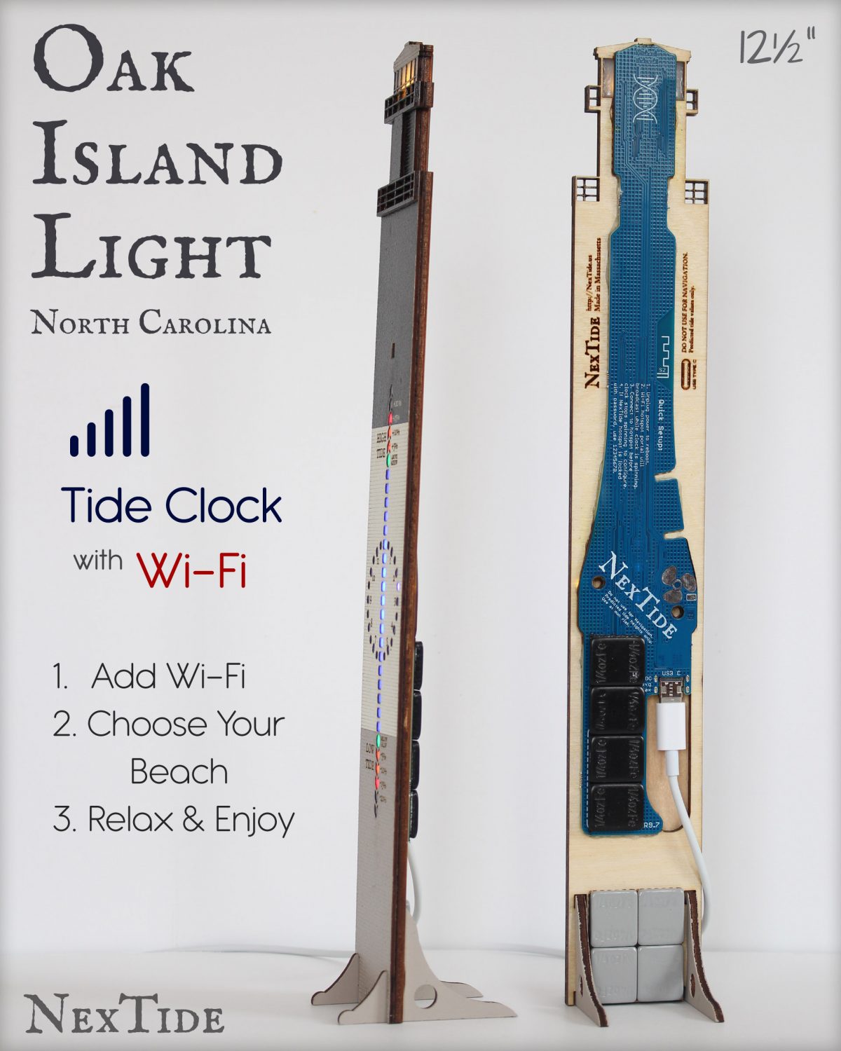 Oak Island Light 12.5" - Image 4
