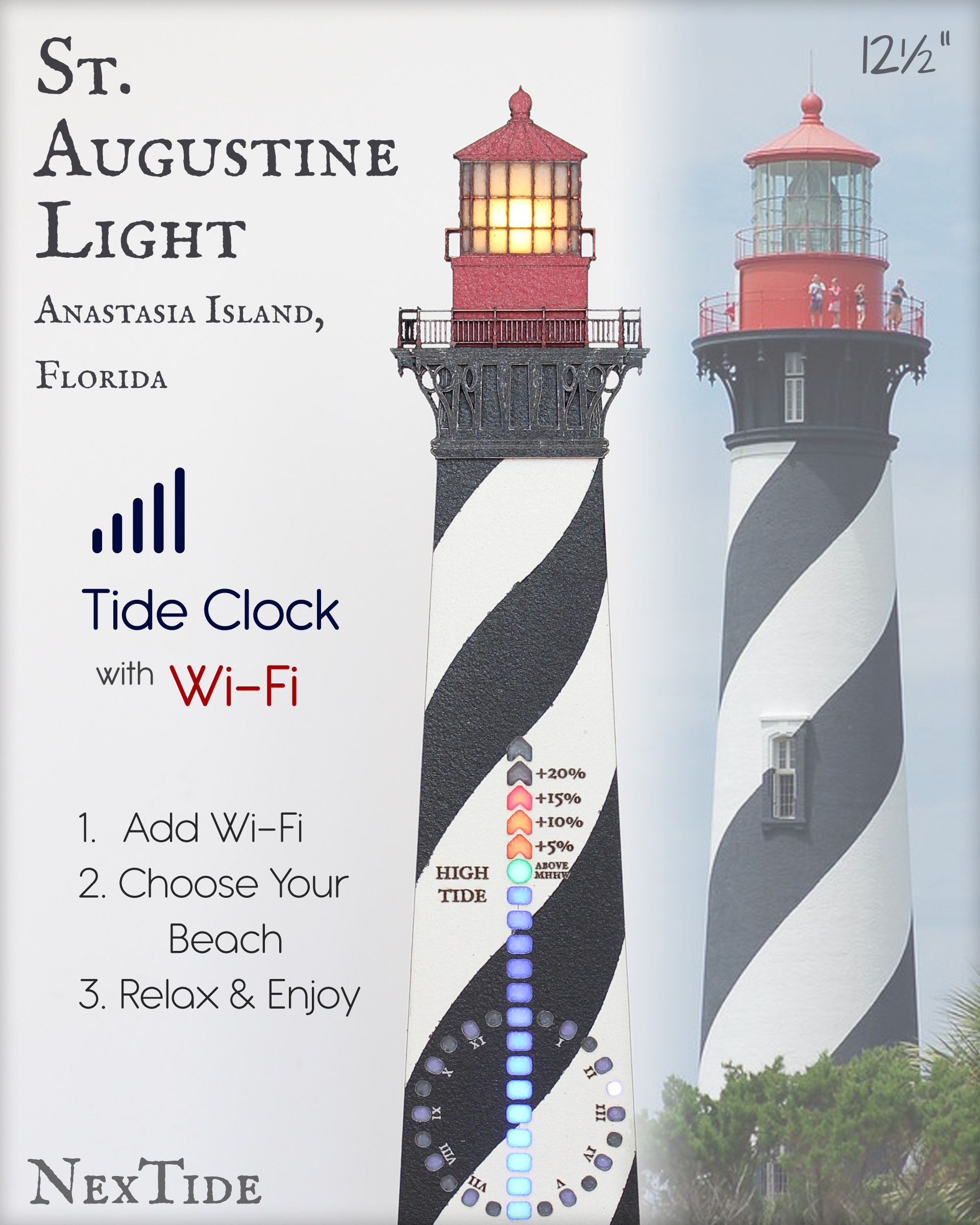 St. Augustine Light 12.5" - Image 2