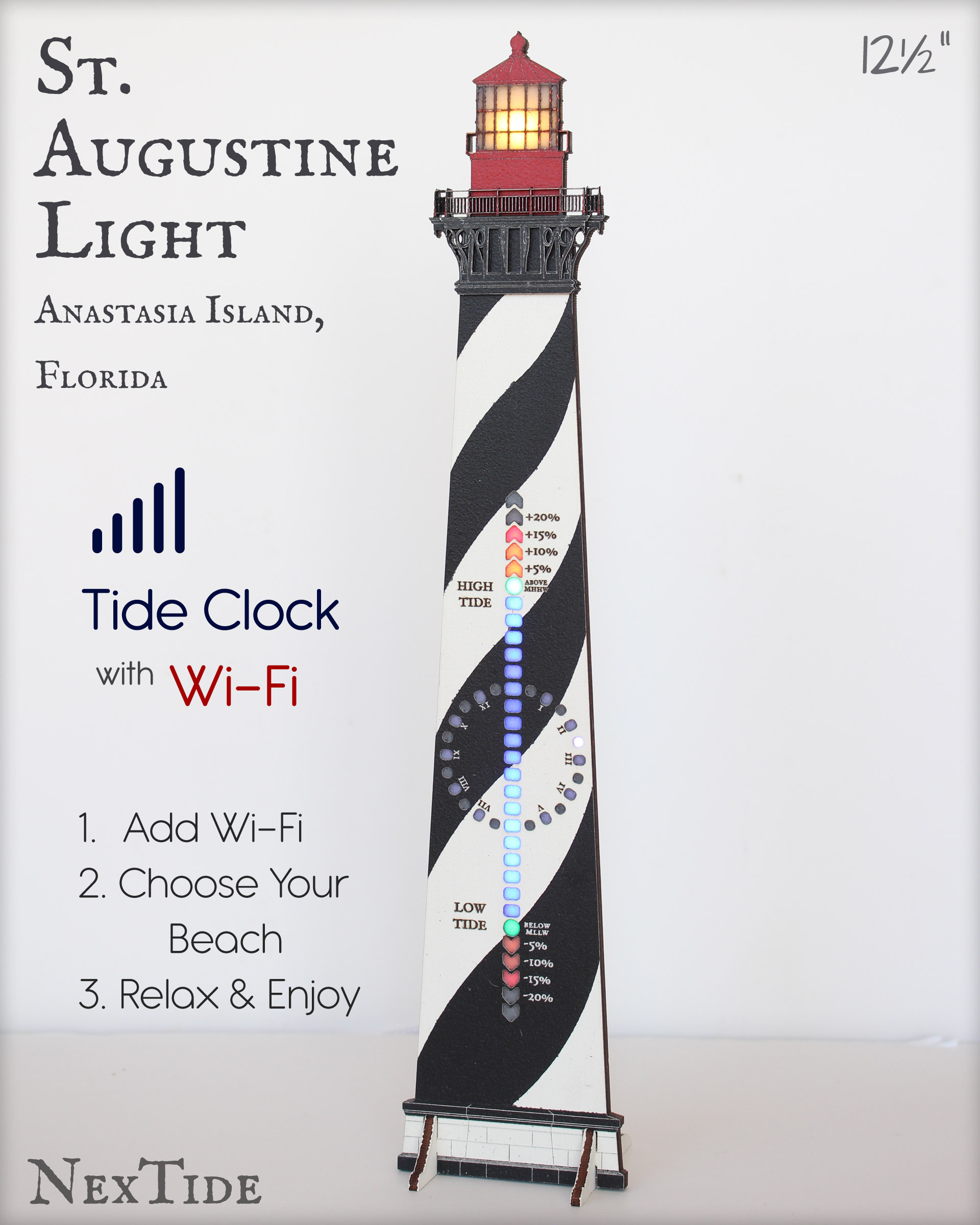 St. Augustine Light 12.5" - Image 3